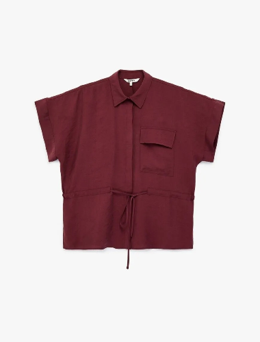 Resim Koton Kadın Gömlek 6SAK60378UW