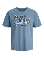 Resim Jack & Jones Jjelogo Tee Ss O-Neck 2 Col Ss26 Sn Erkek T-shirt 12288016