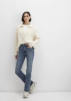 Resim Mavi Viola Kadın Jean Pantolon M101048-89176