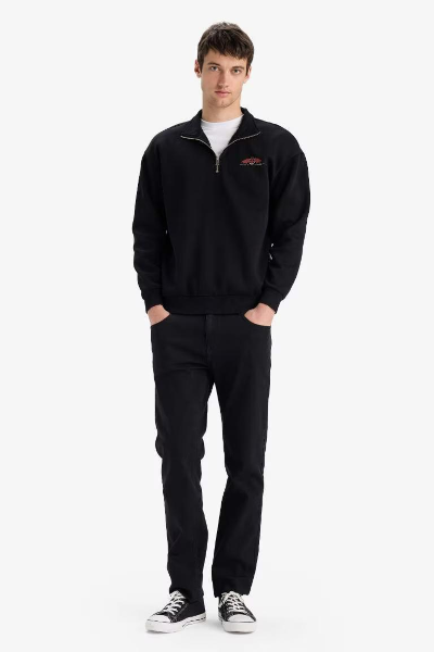 Resim Defacto Erkek  Sweat E9338AX/BK81