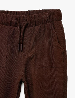 Resim Koton Erkek Bebek Kanvas Pantolon 6SMB40068TW