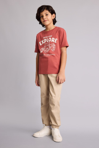 Resim Defacto Erkek Çocuk Kanvas Pantolon B6713A8/BG732