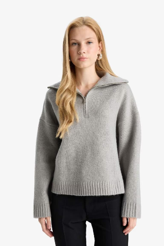 Resim Defacto Kadın  Kazak A8180AX/GR253