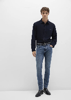 Resim Mavi Erkek Jean Pantolon M001070-90983