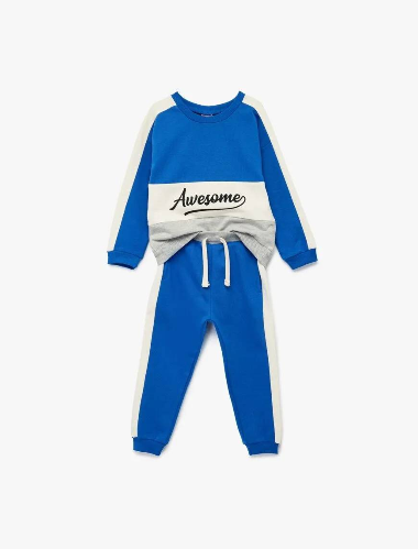 Resim Koton Erkek Bebek Sweat Takım 6WMB10208TK