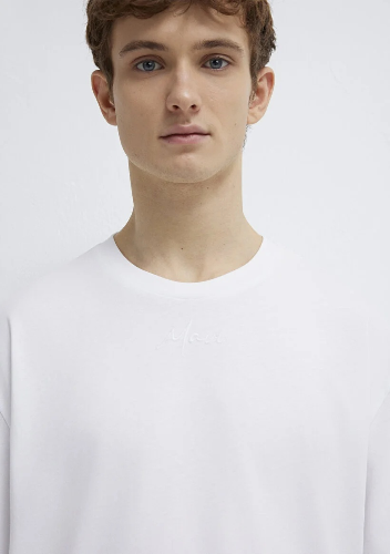 Resim Mavi Erkek T-shirt M0613130-620