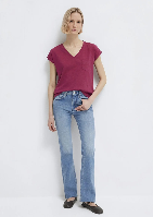 Resim Mavi Kadın T-shirt M1600961-70919