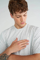 Resim Hummel Hml T-Pulse Male Co Regular S/S Erkek T-shirt 912263-9098