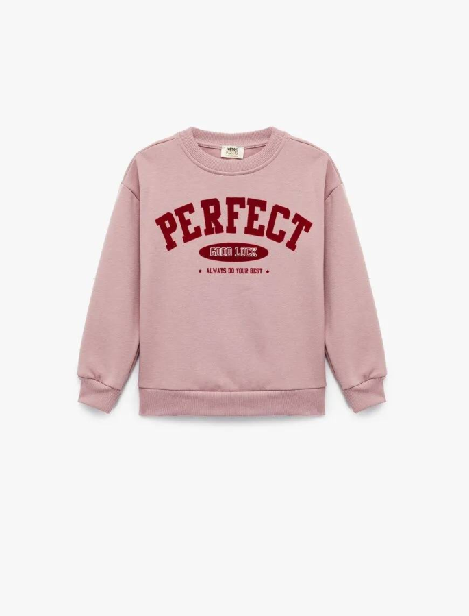 Resim Koton Kız Çocuk Sweat 6Wkg10202Ak
