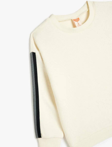 Resim Koton Erkek Bebek Sweat 5SMB10118TK