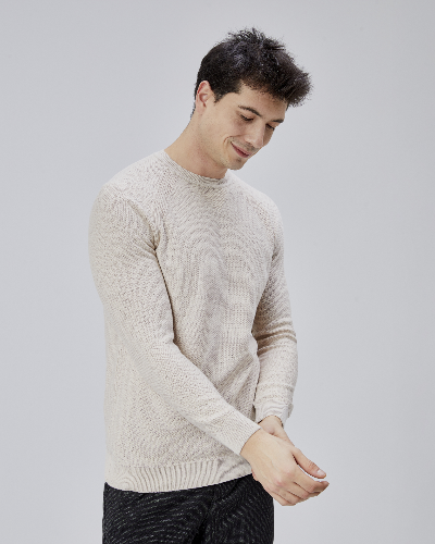 Resim Paul&More Erkek Triko Kazak 18061 O Yaka