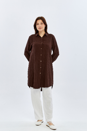 Resim Viole&More Kadın Tunik Arkası Robalı