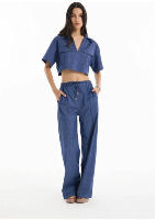 Resim QUZU Kadın Kanvas Pantolon