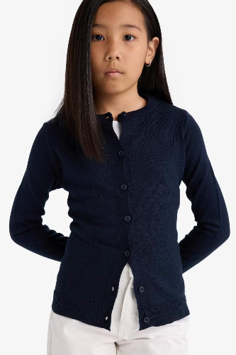 Resim Defacto Kız Çocuk  Hırka N8407A6/NV251