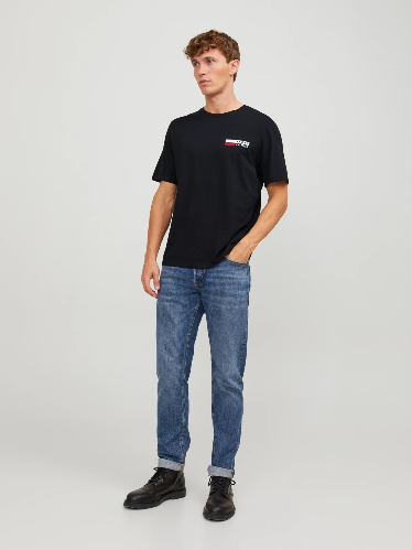 Resim Jack & Jones Jjecorp Logo Tee Play Ss O-Neck Noos Erkek T-shirt 12233999