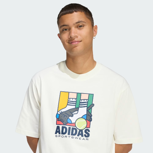 Resim Adidas M Anı Pop Ply T Erkek T-Shirt Ke4341