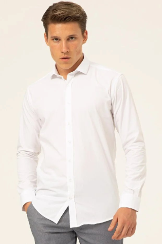 Resim Süvari Wonder Regular Uzun Tpt Erkek Gömlek Gm1001400355