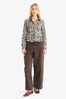 Resim Defacto Kadın Uzun Kol Gömlek G1046AX/KH215