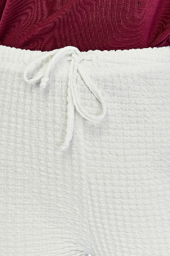 Resim Viole&More Kadın Kanvas Pantolon 2498 Gofre