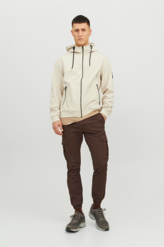 Resim Jack & Jones Jjebasıc Softshell Hood Noos Erkek Mont 12236300