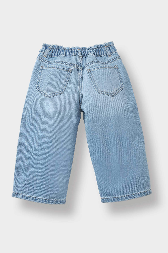 Resim Defacto Kız Bebek  Jean Pantolon F1829A5/BE394
