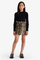 Resim Defacto Kız Çocuk  Kazak E9849A8/BK81