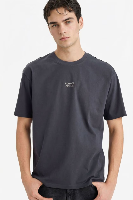 Resim Defacto Erkek T-shirt G0458AX/AR191