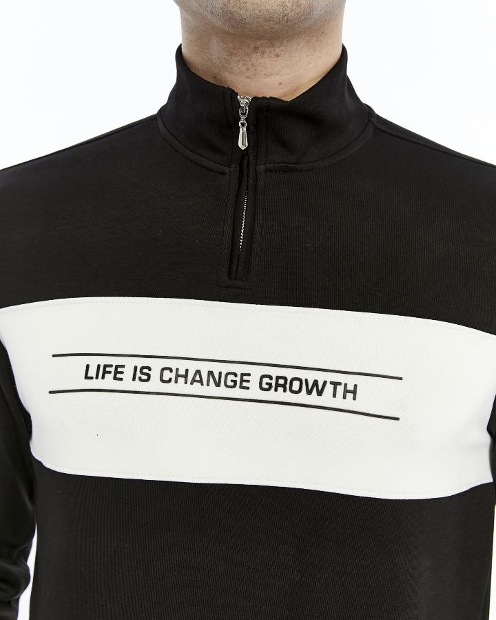 Resim Paul&More Yarım Fermuar Erkek Sweat 227 Parçalı Yarım Fermuarlı