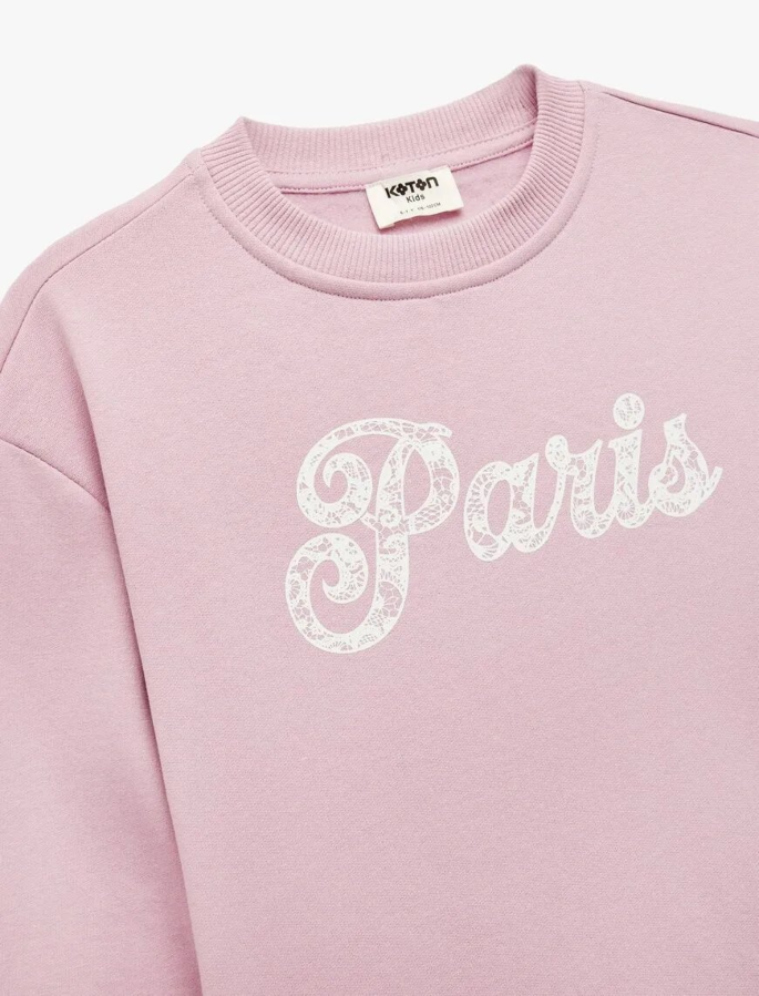 Resim Koton Kız Çocuk Sweat 6WKG10372AK