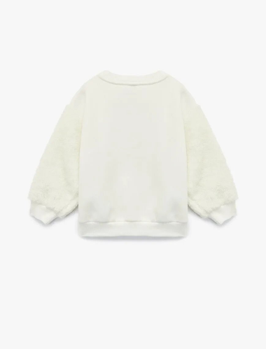 Resim Koton Kız Bebek Sweat 6Wmg10020Ak