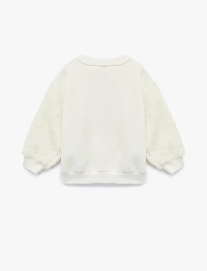 Resim Koton Kız Bebek Sweat 6Wmg10020Ak