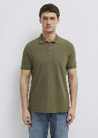 Resim Mavi Polo Yaka Erkek T-shirt M064946-71543