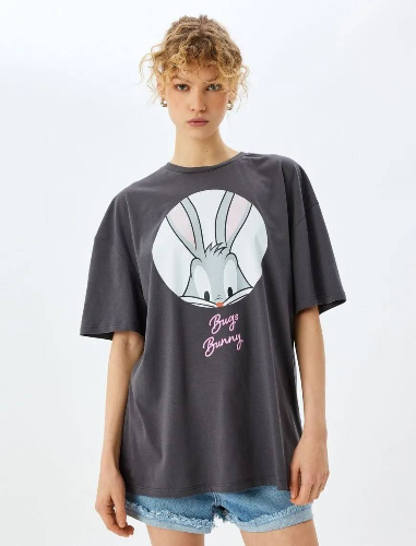 Resim Koton Kadın T-shirt 5SAL10266IK