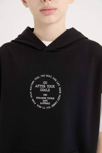 Resim Defacto Erkek Çocuk  Sweat Takım D8572A8/BK81