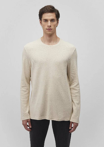 Resim Mavi Uzun Kol Erkek Sweat M0611925-70072