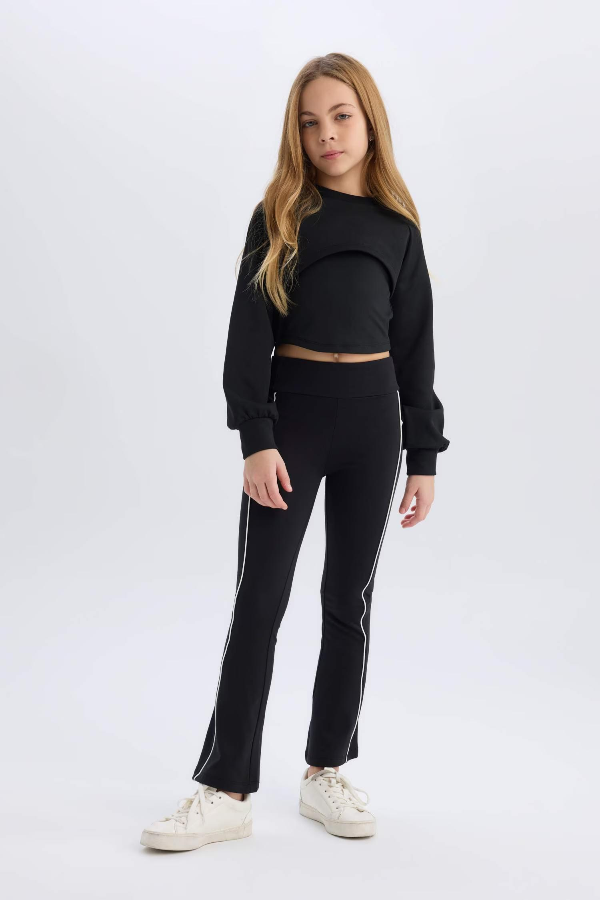 Resim Defacto Kız Çocuk  Sweat D9785A8/BK81