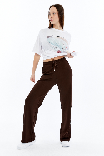 Resim Viole&More Kadın Eşofman Alt 5463 Bol Paça Modal