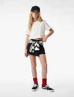 Resim Koton Kız Çocuk T-shirt 6SKG10118AK