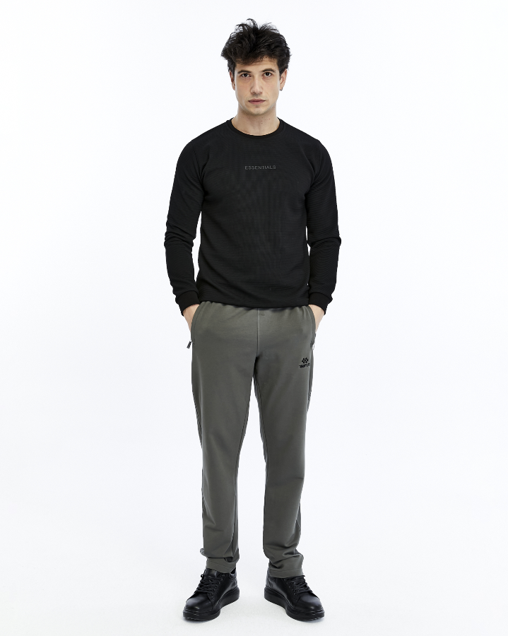 Resim T06ER-84669  Düz Paça  Erkek Eşofman Alt