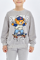 Resim Yenikoza Erkek Çocuk Sweat Takım