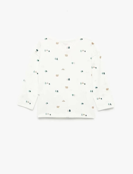 Resim Koton Erkek Bebek Sweat 6Wmb10019Tk