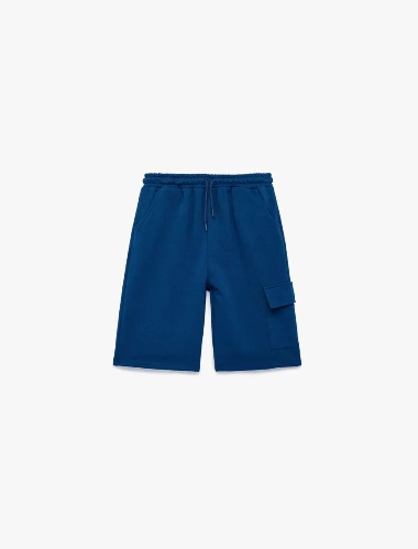 Resim Koton Erkek Çocuk Kot&Kanvas Şort 6SKB40047TK