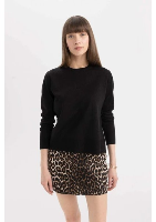 Resim Defacto Kadın  Kazak C0058AX/BK27