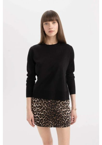 Resim Defacto Kadın  Kazak C0058AX/BK27