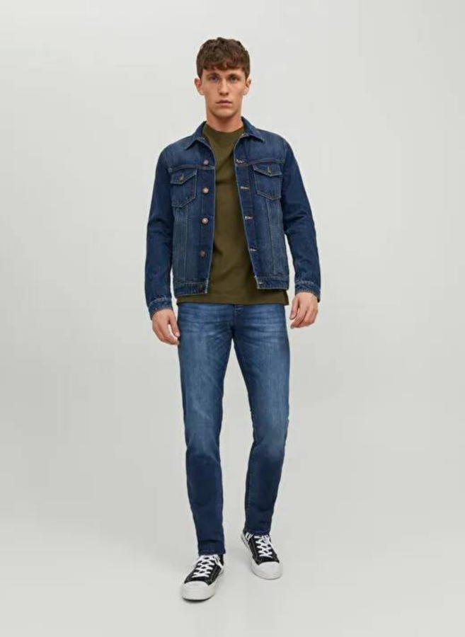 Resim Jack & Jones Jjıglenn Jjfox Cb 108 Sn Erkek Jean Pantolon 12269464