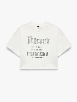 Resim Koton Kız Çocuk T-shirt 6SKG10164AK