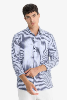 Resim Defacto Erkek Uzun Kol Gömlek D6003AX/WT34