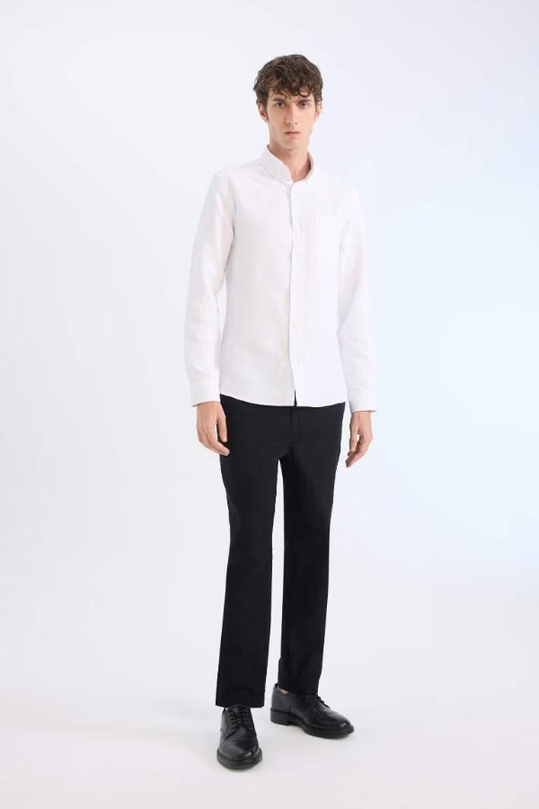 Resim Defacto Erkek Uzun Gömlek T2066AZ/WT34