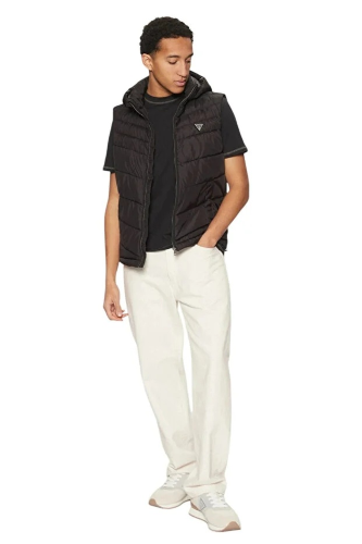 Resim Guess  Erkek  Yelek M5RN21WCQA2-JBLK Lıght Puffa Vest