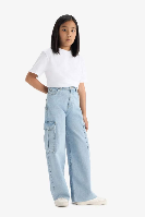 Resim Defacto Kız Çocuk  Jean Pantolon E5878A8/NM63